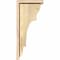 Ekena Millwork New Brighton Rough Sawn Corbel w/Backplate, Douglas Fir, 8"W x 10"D x 22"H COR08X10X22NEB01RDF - alternate 2